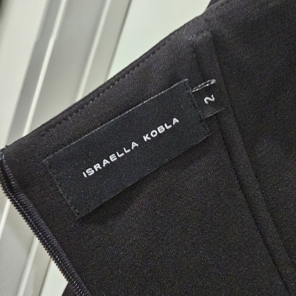 Israella Kobla Asha Belted Sleeve Off the Shoulder Minidress - Picture 7 of 8